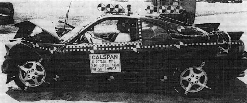 Toyota MR2 Crash Test Results